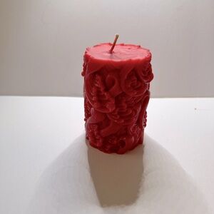 Hand Crafted Cinnamon Scented Candle (Pillar)